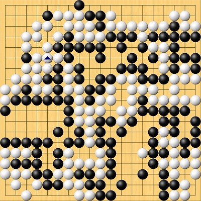 第33期棋聖戦第３局　終局の場面