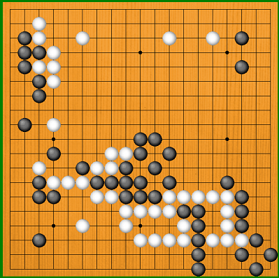 第24期棋聖戦第4局中盤