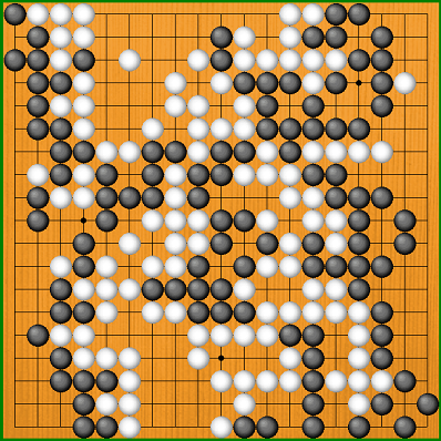 第24期棋聖戦第4局終局図