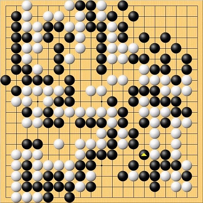 第33期棋聖戦第４局　終局図