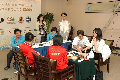 小林九段・矢代五段ペアは準々決勝敗退となった