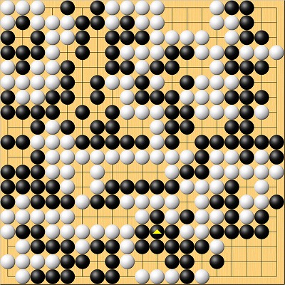 第4回大和証券杯ネット囲碁レディース1回戦大沢―知念