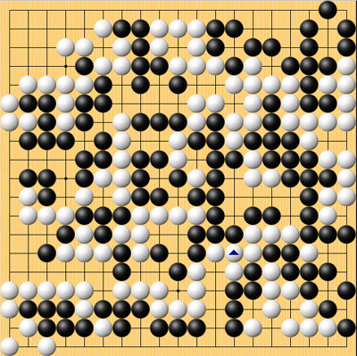 第4回大和証券杯ネット囲碁レディース1回戦井澤―三村芳織