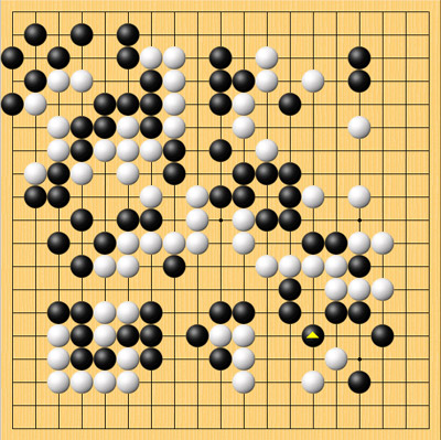 第4回大和証券杯ネット囲碁レディース1回戦小山―鈴木