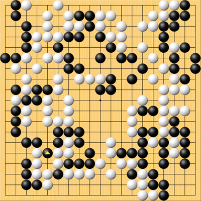 2011年9月24日ネット囲碁オープン終局図