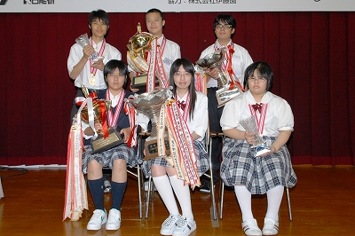 優勝した駒大岩見沢と松韻学園福島