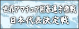 世界アマチュア囲碁選手権 日本代表決定戦