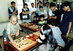 スナップ写真少年少女囲碁全国大会